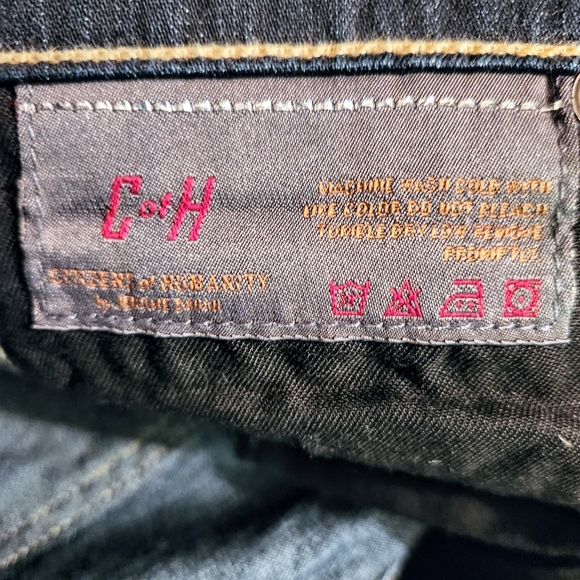 Citizen of Humanity Ava Low-rise Straight-leg Denim Jeans Size 24 - Picture 7 of 10